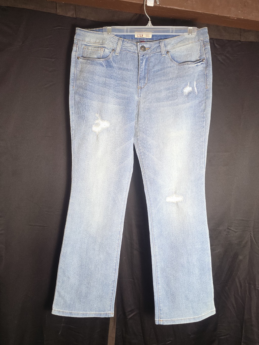 Brand Leistyle Ashley Lowrise Slim Bootsize 15 Regularcolor Light Wash Bl